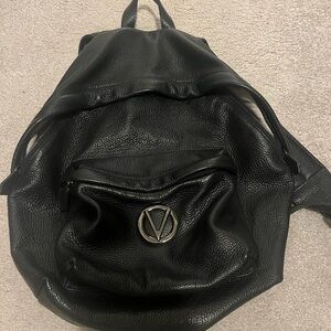 All leather black valentino back pack! Used maybe 2 times. Paid over $400